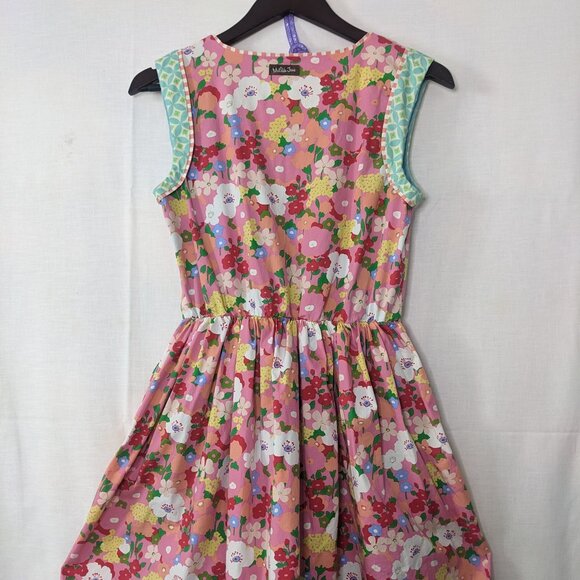 Matilda Jane Girl's Multicolored Fully Lined Dress with Pockets - Picture 2 of 8